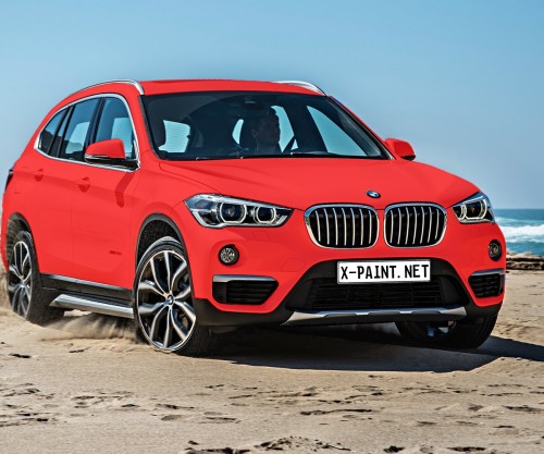 Bmw x1 2016 Passion red