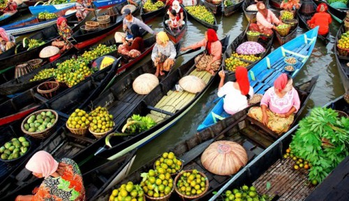 Pasar Muara Kuin, Kalimantan Selatan
