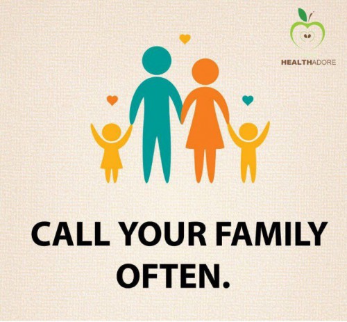 Bicaralah dengan keluargamu lebih sering