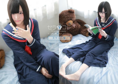 Sailor School Uniform Collection Room Wear

» Version: Sukeban
» Ideal as loungewear
» Sizes: varies (see image below)
» All-in-one design
» Includes ribbon
» Materials: cotton, polyester
» Machine-washable

src://www.japantrendshop.com/sailor-school-uniform-collection-room-wear-p-3384.html