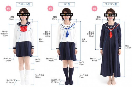 Sukeban, Kogal, JK comparison

src://www.japantrendshop.com/sailor-school-uniform-collection-room-wear-p-3384.html
