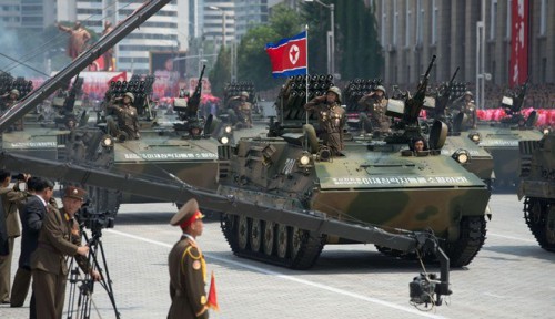 Tank Militer-Korea-Utara