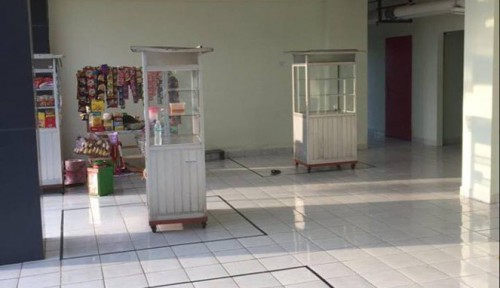 Tempat berdagang warga rusun