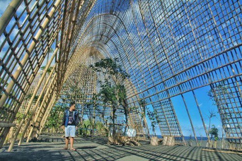 Rumah Bambu Pengalon Karangasem