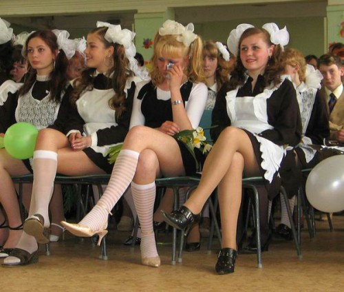 High School Graduation in Russia