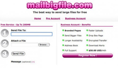 MailBigFile