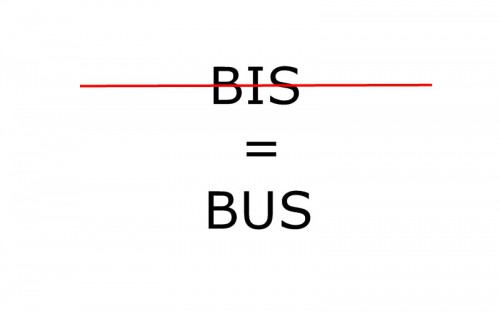 Bus bukan Bis