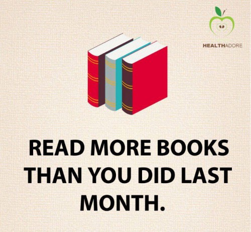Bacalah buku lebih banyak dari bulan lalu