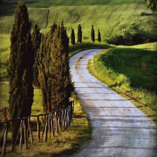 Tuscan Road, Italia