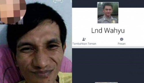 Akun Facebook palsu dengan nama Lnd Wahyu