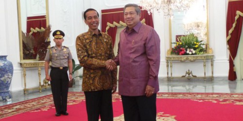 Presiden Jokowi dan SBY
