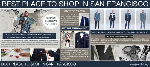 Our Site : http://www.jake.clothing/
Having a Bespoke Shirts San Francisco made especially for you is a great experience. Usually, once a client has worn a bespoke shirt they never go back to buying off the rack. However, when buying your first shirt you will be presented with a wide range of fabrics (in terms of material, weaves, and pattern, quality) and a raft of customization options for the collar, cuffs and just about every other part of the shirt.
My Profile : https://site.pictures/jakeclothingca
More Infographic : https://www.thinglink.com/scene/942348822426681347
https://www.thinglink.com/scene/942349402792525827
https://site.pictures/image/S9fig