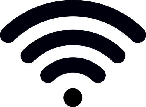 Wi-Fi Transparent Symbol