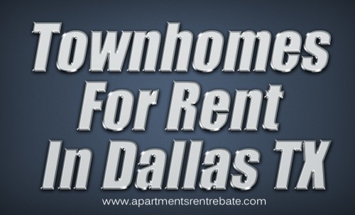 Our Website : http://www.apartmentsrentrebate.com
Finding a suitable apartment becomes an essential decision when you are going out alone or with family members to a new location. The best solution is to rent a furnished apartment for a considerable amount of time. These agencies will help you locate the apartments for rent at the place that is close to your office, market, and of-course the academic institutes of your children. There are real estate agents that can help you in finding Townhomes For Rent In Dallas TX.
My Profile : https://site.pictures/leasinghomes
More Typographic : 
https://site.pictures/image/SLoUs
https://site.pictures/image/SLGTg
https://site.pictures/image/SPHx7