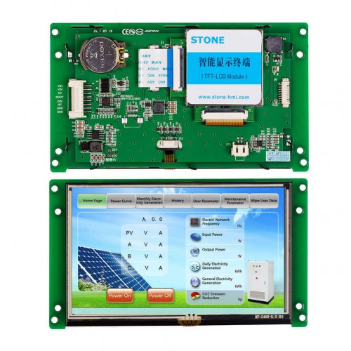 STONE 5 inch LCD monitors 5-inch LCD display is widely used as the touch-screen controller in different equipment like a medical device, beauty equipment, precision equipment, lab equipment and etc.

STONE intelligent TFT LCD Module with UART PORT which can be controlled by ANY MCU via Simple Powerful Command Set. So it can be used as colourful TFT Display & Touch controller in various electronic equipment. STONE TFT LCD Display include CPU , TFT Driver,Flash Memory,UART port,power supply and so on,the important is that it has the ready-made Basic Control Program and Powerful Design Software,so that it can reduce much development time and cost for engineers.

Web:- https://www.reddit.com/user/Tamesliu/comments/hvpllp/stone_5_inch_lcd_monitors_5inch_lcd_display/