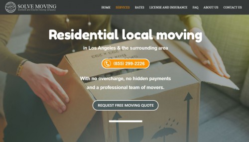 Solve Movers is the best local residential moving company in Los Angeles. Visit our website to hire the local movers, and to avoid any inconvenience in your residential shifting experience.

Our company specialized in residential, commercial and long distance moving services. Since 2005 we serve our community in Los Angeles and the surrounding area. Our goal is to provide best and free off stress moving experience for you. Our moving company is fully licensed and insured. Our employee is trained to handle local and long distance moving tasks including packing, unpacking, disassembly, and reassembly, crating of fine art and antiques. Our main priority is customer satisfaction. Our customer service will assist you with all the details for the moving prosses.

#smallmoverslosangeles #losangelesmoversCompany #movinginlosangelesCA #Residentiallocalmoving #Commercialmoverslosangeles #officemovinglosangeles #LongDistanceMovingcompany #MovingCompanyinLosAngeles #SolveMovers #professionalmoverslosangeles #cheapmovingcompanylosangeles #moverslosangelesca #losangelesmovingservice #LosAngelesmoving #LosAngelesmovers #LosAngelesmovingcompanies #Localmovers #Localmovingcompanies #Localmovingcompany #Professionalmovers #Professionalmovingcompanies #Professionalmovingcompany #MovinginLosAngeles #Localmovingservice #Movingservice

https://solvemovers.com/residential-moving-services/