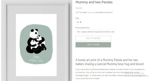 A lovely personalised art print of a Mummy Panda and her two babies sharing a special Mummy bear hug and kisses! Perfect gift for Mother's Day.

At Purple and Sage, I want to create beautiful simple art prints to suit any nursery or playroom with the option to personalise not only your child’s name, date of birth or with a quote but also the colour ways to suit the colour scheme chosen for your little one’s room. Thank you for visiting my website, I hope you enjoy taking a look at my artwork and if you have any questions or would like to know more information about any product please get in contact. I have lots of exciting ideas to come at Purple & Sage and I hope you enjoy following me on this journey.

#Nurseryprints #Nurseryartprints #babyprints #birthdayprints #animalartwork #moonandstars #rainbowprints #Nurserydecor #newborngifts #playroomart #playroomdecor #bunnies#woodlandprints #woodlandart #printcollection #sunshine

For more info:- https://www.purpleandsage.co.uk/collections/mothers-day-collection/products/mummy-and-two-pandas