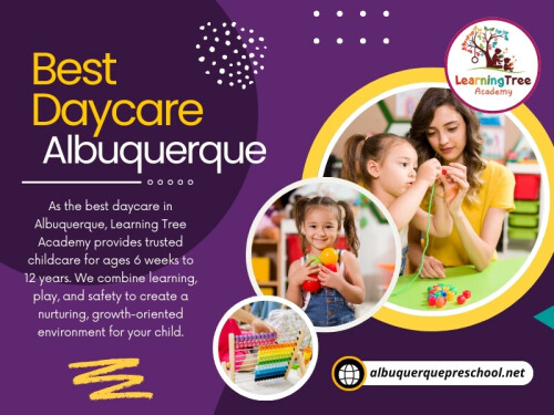 Selecting the best daycare in Albuquerque is about more than convenience—it’s about choosing a place where your child will feel safe, loved, and inspired to learn. From secure environments and caring staff to enriching educational programs and transparent communication, the right daycare sets the stage for a child’s success in school and beyond.

Learning Tree Academy
Address: 3615 Candelaria Rd NE, Albuquerque, NM 87110, United States
Phone: +1-505-888-1668

Google Map: http://goo.gl/maps/sXHaNYEYyPwfkx4KA

Read Our Blogs:
https://albuquerquepre-school.weebly.com
https://albuquerquepreschool.tumblr.com
https://albuquerquepreschool.medium.com

More Links:
https://c8ke.com/albuquerquepreschools
https://www.behance.net/albuquerquepreschool
https://www.reddit.com/user/albuquerquepreschool