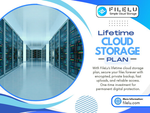 Lifetime Cloud Storage Plan