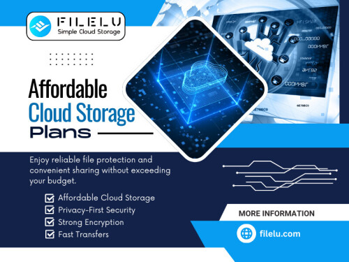 Affordable Cloud Storage Plans