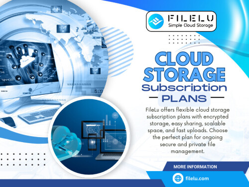 Cloud Storage Subscription Plans