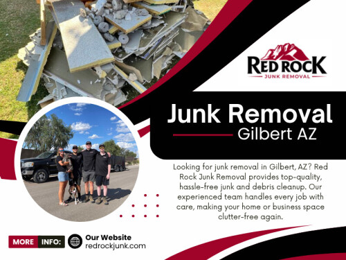 Moving soon? It’s not just about boxing up your belongings — it’s a golden opportunity to purge the clutter and start your next chapter with a clean slate. But figuring out what to keep, donate, toss, or recycle can be downright overwhelming. That’s where Red Rock Junk Removal steps in. If you are in Gilbert AZ, we make your move smoother by handling the Junk Removal — so you don’t have to.

Red Rock Junk Removal
Address: 2847 E Morenci Rd, San Tan Valley, AZ 85143, United States
Phone: (480) 400-7763