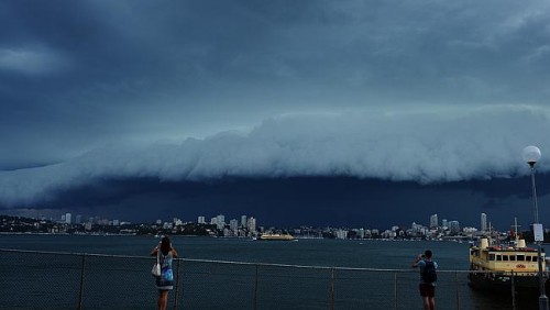 Awan Tsunami di Sydney