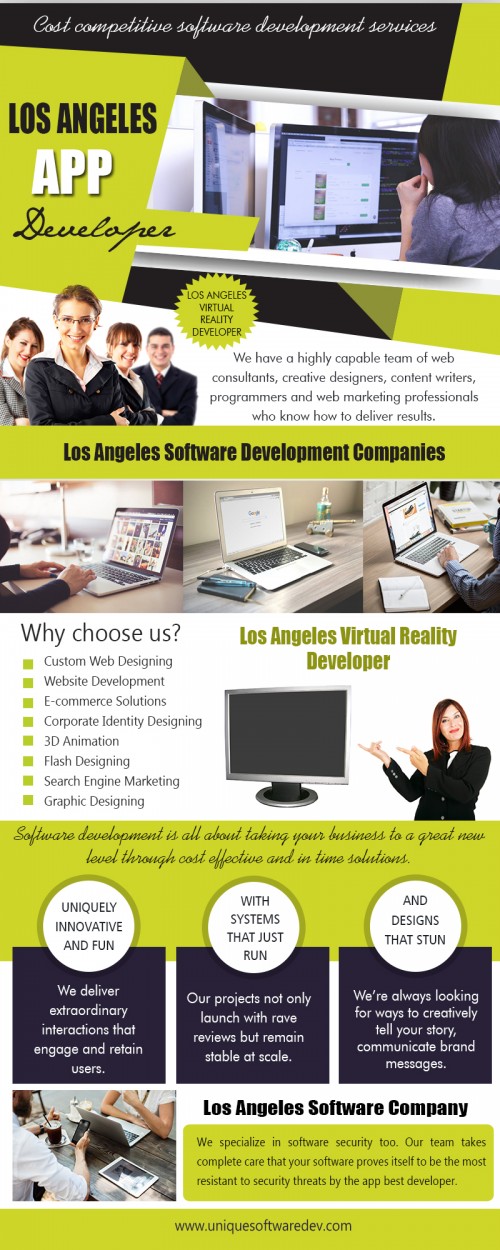 Our Site : http://www.uniquesoftwaredev.com/blog/los-angeles-app-companies/
Are you a business owner with an innovative app idea tweaking in your mind? Or you have a successful website and wish to give a new look with the mobile app? Or do you want to take an edge over your competitor? Well, Hire Los Angeles app companies developers to get path-breaking mobile app that will help you grow your business on the success.
MY social : https://twitter.com/dallasmobileapp
More Links : http://dallassoftwaredevelopmentcompanies.blogspot.com/2018/02/los-angeles-software-companies.html
http://dallassoftwarecompanies.tumblr.com/LosAngelesNetDeveloper
https://dallasmobileappdevelopers.wordpress.com/2018/03/01/los-angeles-software-companies/