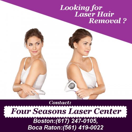 Looking for The Best Laser Hair Removal Clinic? Visit Four Seasons Laser Canter Today! We offers safe, comfortable and cost-effective laser hair removal. We use the latest cosmetic procedures, including Diode laser, IPL, and Yag therapy to remove unwanted hair and create a youthful clear and smooth skin. For more information, give us a call at 561-419-0022(Boca Raton), 617-247-0105(Boston) And get FREE no obligation consultation today!.