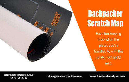 Our website : https://www.freedomtravelgear.com/products/deluxe-personalised-world-travel-scratch-map  
With so many choices today, deciding on the best luggage brands can be a challenge. Identifying the best of anything involves personal taste and style, and so it is with luggage. Beyond that, the Travel Gear Brand Luggage optimize interior space and offer sizes that meet both travelers’ needs and airlines’ requirements.  
More Links : https://besttravelgadgetsforbackpackers.blogspot.com/  
https://giftsforpeoplewholovetotravel.wordpress.com/  
https://travelaccessorie.weebly.com/