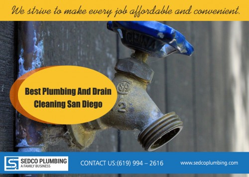Our site : http://sedcoplumbing.com/services/
Your toilet has refused to flush or your shower leaks and you are at your wits' end, then the only solution is to find and hire local plumbers near me to sort out the problem of leakage. Dirt, sludge, and debris will tend to build up within pipes, requires mechanical solutions in order to correct the problem. Local drain cleaner near me has the good knowledge of cleaning these type of blocks. They are professional and affordable.
My Social : https://twitter.com/heaterreplace
More site : https://www.clippings.me/users/heaterreplace
https://www.crunchbase.com/organization/water-heater-leak-repair-cost
http://sandiegoplumbingrepair.pressfolios.com/