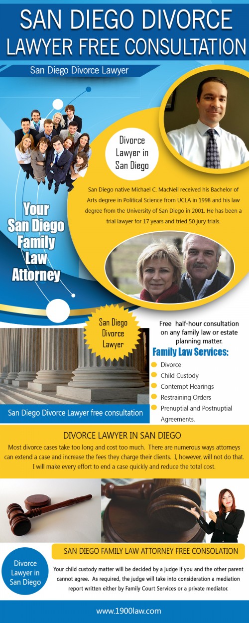 Our Site : http://www.1900law.com/
A divorce lawyer is by definition an attorney that deals with family law. San Diego Conservatorships Attorney is considered to be very good because, as always, experience makes the difference between winning and losing and they have it. A mediation case, litigation or even a case that is settled outside of court - a San Diego divorce lawyer can handle it.
My Social : https://twitter.com/bestlawyerCA
More Links : http://padlet.com/sandiegodivorcelawyers
http://www.interesante.com/bestlawyerca
https://followus.com/SanDiegoDivorce