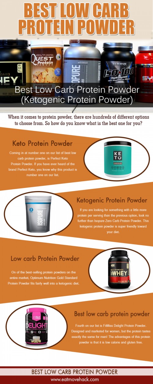 Our Website : 
https://eatmovehack.com/best-low-carb-protein-powder-ketogenic-protein-powder/
This is quite a large range and you should aim to be somewhere in the middle daily. Multiplying your weight by 0.75 – 0.8 should give you a good estimate. It is important to stay in this range and not go over because you could potentially go out of ketosis. Remember to consider all other factors of your diet when calculate how much protein you are taking daily and not just the Low Carb Protein Powder.
My Profile : https://site.pictures/ketoproteien
More Links : https://site.pictures/image/diVGA
https://site.pictures/image/dity9
https://site.pictures/image/di038