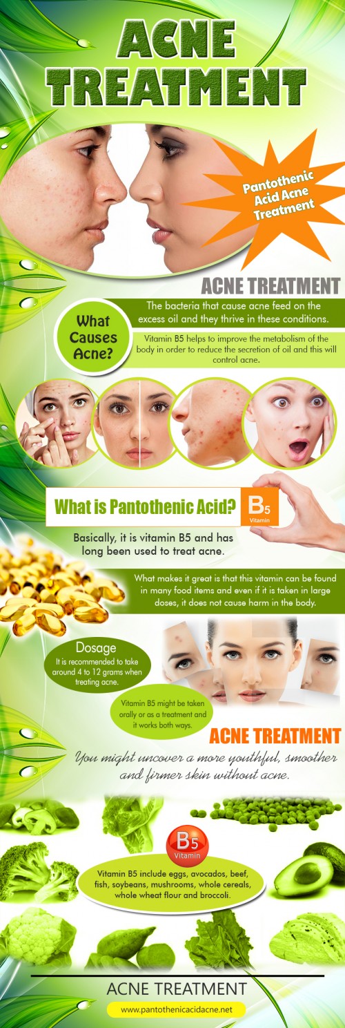 Our Website : http://pantothenicacidacne.net/
Pantothenic acid is water soluble, which is its best advantage because any excess intake will be automatically flushed out from the body without causing any harm. According to studies, the fundamental cause of acne can be attributed to the metabolism of the body. When the body lacks Coenzyme A (CoA), it results in poor breakdown of fats that are stored in the sebaceous glands. In turn, this causes an increase of secretion of Sebum Control or oil that eventually causes acne. The body cannot produce vitamin B5 by itself, so it has to be supplied through food that the body consumes. Pantothenic acid for acne is an effective treatment to fight bad skin caused by over secretion of oil.
My Profile : https://site.pictures/acnetreatment
More Links : https://site.pictures/image/dm3uP