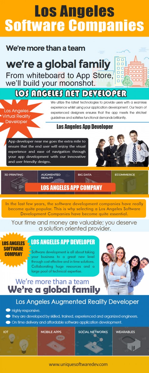 Our Website: http://www.uniquesoftwaredev.com/blog/los-angeles-software-development-companies/
Most Los Angeles Software Development Companies as well as app developers have actually also considered Appcelerator for developing mobile apps which can suit various platforms. People have been useful for developers who require an usual system for the app development procedure as well as meet perfect requirements for all platforms. Mobile application development company have team of competent and sensation Dallas App Developers that establishes mobile apps for many platforms that suit for business requirements.
Follow Us: http://www.alternion.com/users/dallasIoTdeveloper/
My Profile: https://site.pictures/softwaredev
More Links: https://site.pictures/image/dvui8
https://site.pictures/image/dv8Yp
https://site.pictures/image/dvhMO