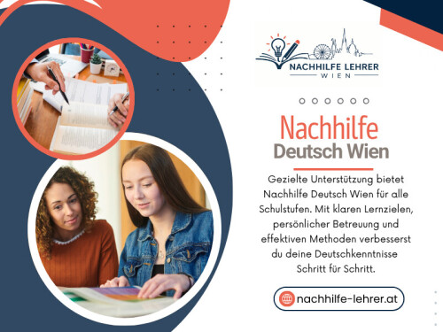Professionelle Englisch Nachhilfe Deutsch Wien unterstützt nicht nur Grammatik oder Wortschatz, sondern stärkt oft auch Motivation, Selbstvertrauen und Kommunikationsfähigkeit. Ein erfahrener Englisch Nachhilfelehrer In Wien begleitet Schüler dabei Schritt für Schritt durch sprachliche Unsicherheiten und hilft ihnen, wieder mehr Freude am Lernen zu entwickeln.