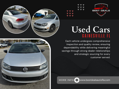 There is no need to rush your decision. With many Used Cars Gainesville FL available, you can compare options and walk away if something does not feel right. Asking questions and taking breaks between visits helps you make a choice you feel confident about.