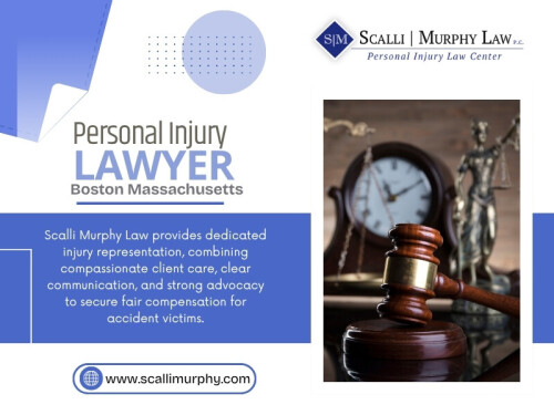 In a busy city like Boston, details can get lost quickly. Witnesses move on, and important information may not be easy to gather later.
Reaching out early to a personal injury lawyer Boston Massachusetts residents trust can help you stay ahead. It gives you a better chance of keeping everything organized from the start.

Find Us On Google Map: https://maps.app.goo.gl/88aZUcihS4XpPbMDA

Contact Us -
Address:- 537 Broadway, Everett, MA 02149, United States
Phone No:- +16173877000