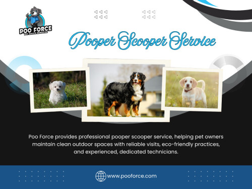 Pooper Scooper Service