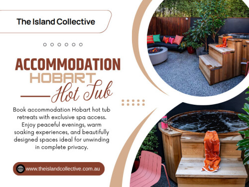 Accommodation Hobart Hot Tub