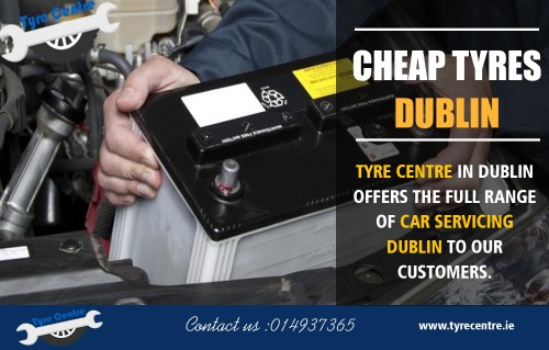 Always get the best prices of Tyres Dublin at https://tyrecentre.ie/tyres/
Find us on : https://goo.gl/maps/q9PbsrtZC6q
A person's dream car is also a person's highest responsibility; having a prestige car is a long-lasting joy when it comes to the cutting-edge performance, the good looks, and the price tag. In this case, running and servicing costs cannot afford to be overlooked, particularly the safety and functioning features of the vehicle. A car's tyres represent an essential element to the security and performance of the car, as well as the most challenging function to maintain.
My Social :
https://itsmyurls.com/cartyresdublin
https://www.thinglink.com/user/1083637987335471107
http://www.allmyfaves.com/cartyresdublin/
https://plus.google.com/u/0/105870631771996485388

Tyres Centre

Taylors Lane R133, Ballyboden, Dublin, Ireland D16 C593
Office: +353 1 493 7365
Email: info@tyrecentre.ie
Working Hours:
Monday, Tuesday, Thursday, Friday, Saturday : 9AM–6PM
Wednesday : 9AM–6:30PM,Sunday : Closed

Deals In....
Car Tyres
Car Tyres Dublin
Cheap Car Tyres
Cheap Tyres Dublin