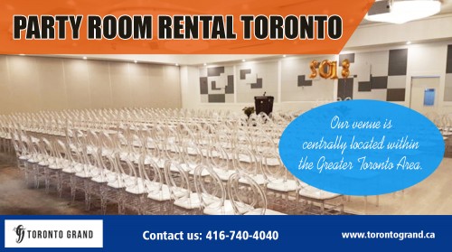 Event party room for your party or event at https://www.torontogrand.ca/party-room-toronto-party-hall-rental/

Services – 
party room toronto
party room
party room rental toronto
party room rental
party hall toronto
party hall

for more information about our services, click below links:
https://www.torontogrand.ca

There are many different types of events that get planned each day. Some of them are quite large. Finding an event banquet halls that is big enough for the fact is very important. Smaller family events are quite easy to find a place to hold the event. Any corporate or public event is large enough that they will have to limit the number of guests that can attend if they are unable to find a right place. Sometimes people will travel to go to these events. The party room is something that will have a lot of different variations from one place to the next.

Contact us: 
Etobicoke, Ontario
Phone Number: 416-740-4040
Email Address : info@torontogrand.ca

Social:
http://www.cross.tv/banquethalls
https://profiles.wordpress.org/banquethalls
https://www.ted.com/profiles/10387709
https://corporateeventstoronto.weebly.com/wedding-banquet-halls-in-toronto.html
https://corporateeventstoronto.weebly.com/party-room-rental-toronto.html
https://corporateeventstoronto.yolasite.com/
https://corporateeventstoronto.yolasite.com/About-US.php
http://corporateeventstoronto.zohosites.com/
http://corporateeventstoronto.zohosites.com/party-room-rental-toronto