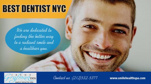 Best Dentist NYC care that is affordable to all at http://www.smilehealthspa.com/our-office/

Find Us: https://goo.gl/maps/JnTfEpqndp82

Best Dentist NYC prices depend on the amount and type of cosmetic work you need. If the dentist uses expensive materials and high-quality lab facilities, then it will be more expensive. The reasons for the great variation in costs among expert cosmetic dentists are level of skill and artistry and the time used in hard restorations. 

Deals In...

Best Dentist NYC
Top NYC Dentist
NYC cosmetic Dentist
NYC Cosmetic Bonding
NYC Gum Contouring
Orthodontist Upper East Side NYC
Best Invisalign NYC

Irene Grafman DDS - Smile Health Spa
Street Address: 120 East 36th Street, Suite 1F, New York, USA
Phone Number: (212) 532-5377
Year Established: 1998

Hours of Operation: Monday 10-6, Tuesday 10-6, Wednesday 10-6

Office Hours
Monday:		10am - 6pm
Tuesday:	10am - 6pm
Wednesday:	10am - 6pm
Thursday:	Closed
Friday:		Closed
Saturday:	Closed
Sunday:		Closed

Languages Spoken: English, Russian, Spanish

Payment Methods Accepted: All major credit cards, care credit, cash, flex spending.

Service Areas : within 50 miles

Proudly serving: New York, Midtown, Murray Hill

Social:

https://www.linkedin.com/in/irenegrafman

https://plus.google.com/106574023978326945763

https://www.instagram.com/irenegrafmandds/

https://twitter.com/IGrafman

https://www.facebook.com/smilehealthspa

https://pinterest.com/irenegrafmandds/