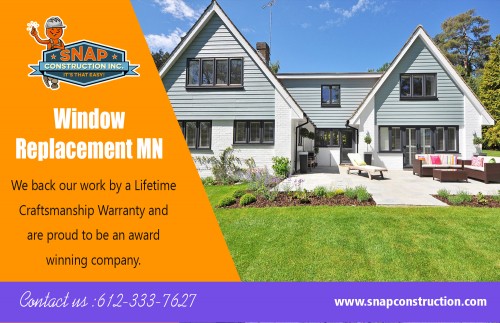 Beautify your home with replacement windows Minneapolis MN at http://www.snapconstruction.com/

Find us: 

https://goo.gl/maps/KbWjN4GpUZJ2

Window replacement is a long-term investment in the look, comfort, and efficiency of your home. Whether you're looking to have new wood windows, vinyl windows or fibred composite windows installed, you’ll find top-quality replacement windows Minneapolis MN from the leading brand for great value. 

Our Services : 

Replacement windows minneapolis mn
Minneapolis window replacement
Window glass replacement minneapolis
Window replacement minneapolis
Replacement windows minneapolis

Address :

8200 Humboldt Ave S Suite 120
Minneapolis, MN 55431, USA

Visit Our Website : https://www.snapconstruction.com/  
Phone   : +1 612-333-7627
E-Mail   : contact@snapconstruction.com

Working Hours :

Monday - Friday  –  8:00 AM – 8:00 PM
Saturday   –  8:00 AM – 5:00 PM
Sunday    - Closed

Social Links: 

https://www.youtube.com/channel/UChJ5w27Y3PYmYPt1PxjqcOw
https://twitter.com/SnapMnRoofing
https://www.facebook.com/Roof-Replacement-Contractor-Edina-MN-116186509089355/
https://www.pinterest.com/RoofingMn
https://plus.google.com/u/0/113169440235417072589
https://www.instagram.com/roofingcompanies/
https://sites.google.com/snapconstruction.com/roof-replacement-contractor/home