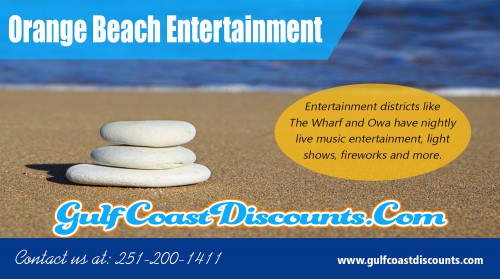 Orange Beach Restaurants for incredible food, breakfast cocktails, and overall vibe At https://gulfcoastdiscounts.com/things-to-do-in-orange-beach-alabama/

Deals in .....

Things To Do In Orange Beach
Orange Beach Restaurants
Orange Beach Attractions
Orange Beach Entertainment
Things To Do In Gulf Shores
Gulf Shores Restaurants
Gulf Shores Attractions
Gulf Shores Entertainment

Whether you spend your vacation days relaxing on the beach or you do so visit one exciting attraction after the other, you will find that you will have to stop to eat meals. Orange Beach Restaurants offer a variety of dining options, and you are sure to find a fun and different location to eat. 

Address: P.O.Box 2291, Orange Beach, AL 36561
Tel:  251-200-1411
Mail: support@gulfcoastdiscounts.com

Social---

https://www.itsmyurls.com/orangebeachrest
https://www.thinglink.com/orangebeachresta
https://www.pinterest.com/orangebeachrestaurants
https://followus.com/orangebeachrestaurants