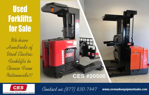 Experience best service by Coronado Equipment Sales Los Angeles at https://coronadoequipmentsales.com/used-electric-forklifts-sale-in-los-angeles/

Find Us: https://goo.gl/maps/E72ETKus2mS2

Quickly and easily install equipment like used forklifts, both propane forklifts, electric forklifts, scissor lifts, material handling equipment and construction equipment by Coronado Equipment Sales Los Angeles. They provide the best services to their customers from last many years. They have thousands of happy and loyal customers because customers believe in quality services that they have experienced and best equipment related services by them.


Deals In...

Used Forklifts For Sale
Used Forklift
Used Forklift For Sale
Used Forklifts For Sale Near Me
Used Forklift For Sale Los Angeles
Used Forklift For Sale In Los Angeles

Street Address: 2275 S La Crosse Ave #210, 
City: Colton, 
State: California
Country: USA
Postal Code: 92324

Tel: +1 877-830-7447

Social:

https://twitter.com/CoronadoSales
https://plus.google.com/111236995838481861046
https://www.youtube.com/channel/UC0nEpnQCeaqrf1fhoGx5Rnw
https://www.instagram.com/coronadoforklifts/
https://www.pinterest.com/CoronadoForklifts/