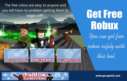 How To Get Robux For Free Exploratory adventure you can go on gives robux at https://gccxpatch.com/

Service:-
robux generator
free robux
how to get free robux
how to get robux for free 
easy robux
free robux generator
roblox generator
get free robux
roblox generator download

Mobile games are not designed to function in a vacuum! Each game has a unique platform or platforms which it must be deployed on that platform. When it comes to Roblox, the rule still applies. As at the time this article was published, How To Get Robux For Free is known to be compatible with Android and iOS devices. The list of the compatible operating system for the game may get expanded or narrowed in the future. Be sure to carry out your due diligence before investing into any gaming device.

Social:
https://robuxgenerator.netboard.me/
https://archive.org/details/@robuxgenerator
https://www.reddit.com/user/howtogetrobuxforfree
https://itsmyurls.com/robuxgenerator
https://kinja.com/howtogetrobuxforfree