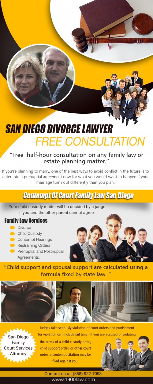 San Diego Divorce Lawyers Free Consultation