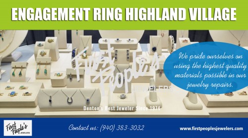 Best wedding rings Denton for the latest choice of designs and price at https://firstpeoplesjewelers.com/custom-jewelry/

find us:  https://goo.gl/maps/mcgf3AXQz412

Deals in: 

wedding rings denton
jewelry repair denton
wedding bands denton
engagement ring highland village

When talking about best wedding rings Denton, it is important to understand the true meaning of it. True custom jewelry is made according to the specifications or design given by you, the customer. It is quite natural that if you wish to have a custom-made piece of jewelry that is complex in design, a higher price may result. This is due to the time and skill needed to create such a design. The price will also depend on the quality and type of materials used to make it. Nevertheless, a piece of jewelry designed by you will be exclusive and unique, therefore making it far more valuable than the price. It will reflect your personal taste, style, and desires.

Address :  117 N Elm St, Denton, TX 76201, USA

Call US : (940) 383-3032

social--

http://www.pingmyurl.com/site-stats/show.php?url=http%3A%2F%2FFirstPeoplesJewelers.com
https://www.sitejabber.com/reviews/firstpeoplesjewelers.com
http://www.talkreviews.com/firstpeoplesjewelers.com
http://www.instagup.com/profile/ringshighlandvillage
https://imgtoon.com/user/ringshighlandvillage/5956015279