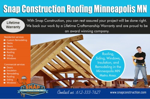 Snap Construction Window Replacement Contractor MN with the veruy affordable price AT http://www.snapconstruction.com/window-replacement-contractor-mn/
Find us on Google Map : https://goo.gl/maps/fvvRwaX5SRt
deals in : 
Snap Construction Minneapolis roofers
Snap Construction Roofing minneapolis mn
Snap Construction  Minneapolis roofing
Snap Construction window glass replacement minneapolis
Snap Construction replacement windows minneapolis mn

Metal roofs are an unpopular choice among homeowners because they are expensive and need maintenance. These roofs are, however, the most durable and long-lasting ones and will protect your house against all types of weather changes. As Snap Construction Window Replacement Contractor MN Reviews, we want our clients to use the best and most durable roofing material for their houses so that the value of your property increases. Our sturdy metal roofs will keep your house secure and protect it against winds and storms while adding beauty and style to the house. The metal roofs are fireproof and reflect heat during summers to keep the house cool.
Add : 8200 Humboldt Avenue South #120, Minneapolis, MN 55431, USA
Ph. No. : 612-333-SNAP (7627)
Mail : contact@snapconstruction.com
Hours : 
Monday – Friday 8:00 AM – 8:00 PM
Saturday – 8:00 AM – 5:00 PM

Social : 
https://followus.com/roofingcompanies
https://www.bloglovin.com/@roofingcontractorminneapolismn
https://www.pinterest.com/RoofingMn